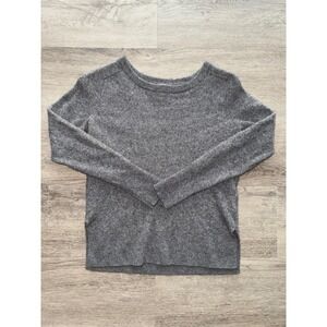 Halogen Women's 100% Cashmere Gray Sweater, Medium